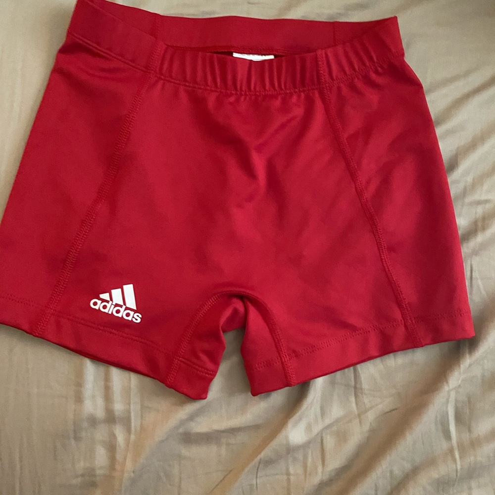 Adidas climalite red spandex